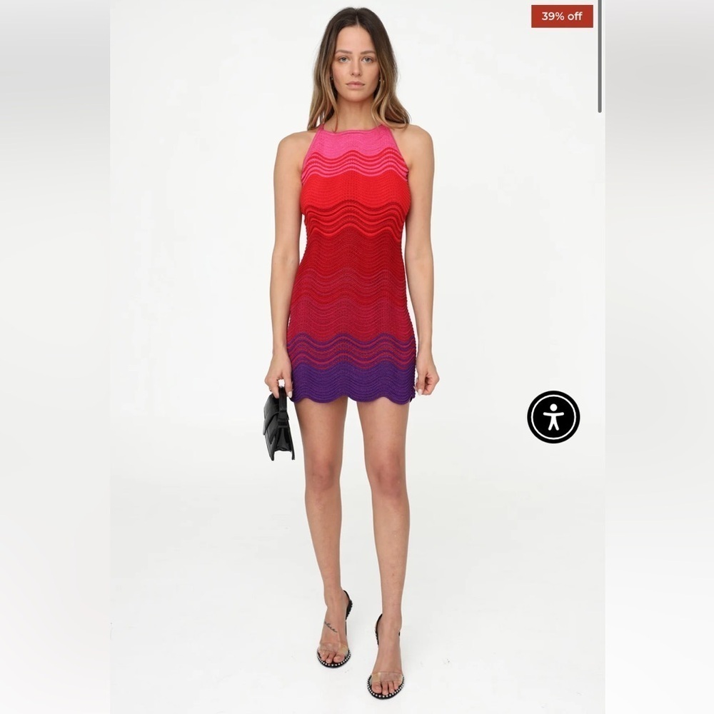 Torn By Ronny Kobi Hope Dress Medium - Picture 1 of 5